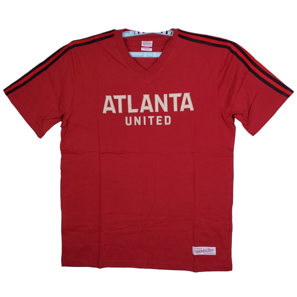 Atlanta United Mitchell & Ness MLS Large Shirt Cut Felt Art Stripe Shoulders New